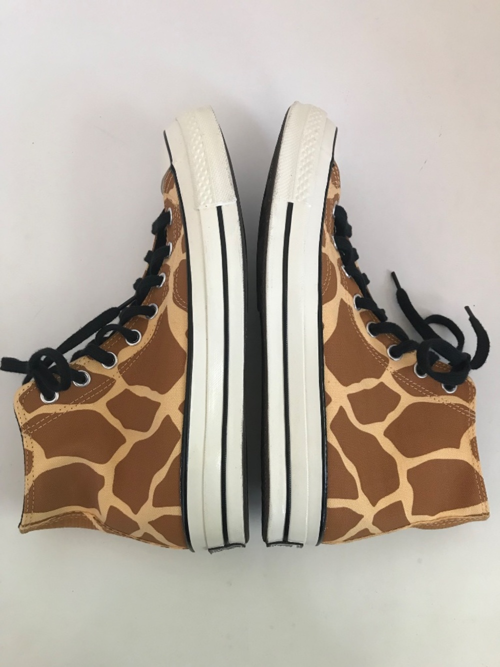 CONVERSE Giraffe High Top Sneakers Women’s Size 10 Men’s Size 8 - Picture 10 of 16